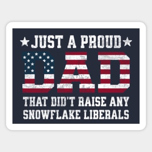 Just a Proud Dad Sticker